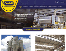 Tablet Screenshot of cardall.com.br